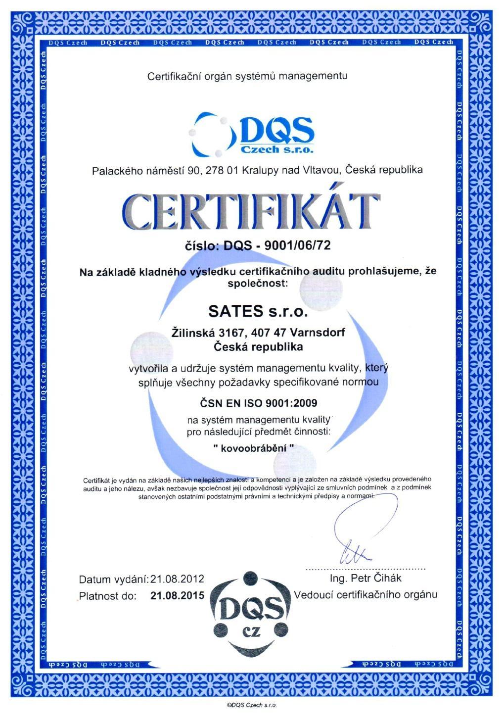 DQS ISO 2015